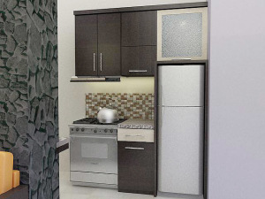 Desain Interior Dapur Kecil Mungil Minimalis